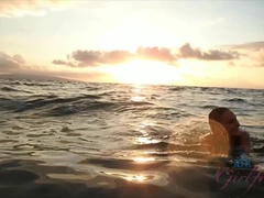 Leie, Arsch, Strand, Bikini, Kleid, Pov, Geschwollene nippel, Dusche