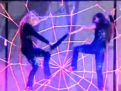 デカパイ, 黒人, ブロンド, 古典, ダンス, ハンガリー人, 公共, オッパイの