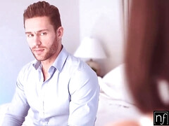 69, Sucer une bite, Brunette brune, Hd, Énorme, Lingerie, Pov, Branlette espagnole