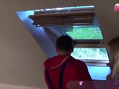Enthousiasteling, Kont, Grote mammen, Blond, Oudere vrouw, Hd, Moeder, Stiefmoeder