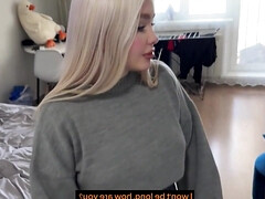 18 jahre, Leie, Blondine, Doppelpenetration, Handjob, Selbstgemacht, Milf, Pov