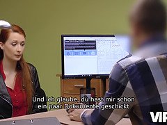 18, 面接, フェラチオ, チェコ, バック, Hd, お金, 赤毛