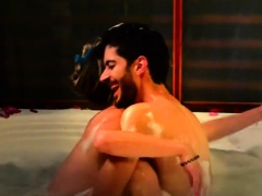 Beguiling exotic hotty does porn