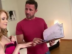 Grosser schwanz, Blasen, Kehlenfick, Doppelpenetration, Hd, Masturbation, Rasiert, Strümpfe