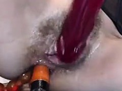 素人, ドイツ人, 毛深い, オナニー, 一人, ティーン, おもちゃ