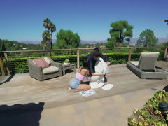 おもらし, フェラチオ, 茶髪の, イく瞬間, ハードコア, 異人種間, 剃毛, トイレ