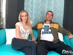 アナル, ブロンド, 中出し, ハードコア, Hd, 異人種間, 熟年, 淫乱熟女