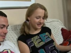 Enthousiasteling, Blond, Europees, Hardcore, Tepels, Russisch, Tiener