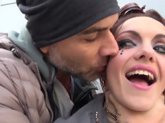 Cul, Sucer une bite, Queue, Hard, Seins naturels, Petite femme, Public, Jouets