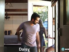 Leie, Blondine, Blasen, Spermaladung, Schwanz, Aufs gesicht abspritzen, Ablutschen