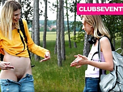 18, 美女, ブロンド, クラブ, 指いじり, ハードコア, なめる, ティーン