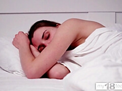 18, エロティック, 女, 指いじり, Hd, オナニー, 一人, ティーン