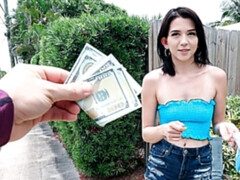 Mamada, Morena, Estilo perrito, Pajear, Al aire libre, Pov, Adolescente, Tetas