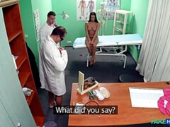 Leie, Arzt, Hundestellung, Krankenschwester, Büro, Pov, Muschi, Uniform