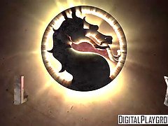 Aria Alexander takes on a hardcore Mortal Kombat parody in HD