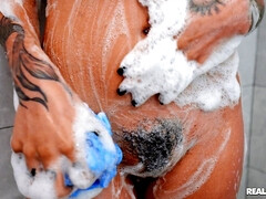 Amateur, Grosse bite, Plantureuse, Interracial, Masturbation, Piercing, Réalité, Nénés