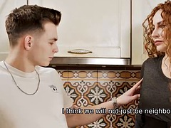 Grote lul, Grote mammen, Pijpbeurt, Ondergoed, Rijpe lesbienne, Moeder die ik wil neuken, Roodharige vrouw, Tieten likken