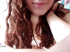 茶髪の, ディルド, 指いじり, Hd, 自家製, パンティ, 赤毛, 一人