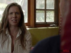 Arsch, Blondine, Blasen, Betrug, Ehemann, Lecken, Muschi, Titten