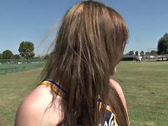 Анальный секс, Большой член, Черные, Брюнетки, Чирлидеры, Семяизвержение, Двойное проникновение, Черненькие