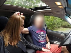 18 jahre, Leie, Blasen, Auto, Gehörnter ehemann, Handjob, Hd, Geld