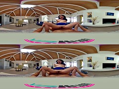 SexLikeReal-Nervous Yhivi And Her Messy Treat VR360 30FPS