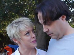 Blasen, Schwanz, Hardcore, Reif, Milf, Im freien, Piercing, Tätowierung