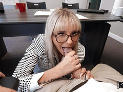 Incroyable, Cul, Sucer une bite, Dingue, Pénétrer avec le poing, Bureau, Nénés, Mouillée