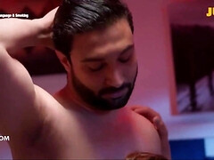 Enthousiasteling, Grote mammen, Bruinharig, Handbeurt, Huisgemaakt, Indisch, Natuurlijke tieten, Vrouw