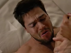 Gros seins, Sucer une bite, Couple, Noir ébène, Érotique, Hard, Lingerie, Masturbation