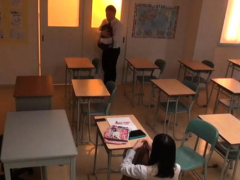 Asian beauteous cutie likes a shlong in mouth