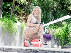 In den arsch, Blondine, Milf