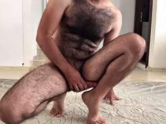 Leie, Arabisch, Grosser schwanz, Spermaladung, Schwul, Behaart, Lingerie, Solo