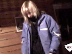 Amateur, Nana, Sucer une bite, Brunette brune, Plantureuse, Tir de sperme, Tchèque, Seins naturels