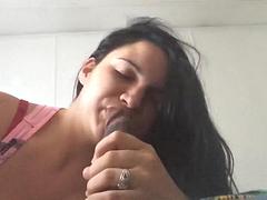 Noire, Sucer une bite, Noir ébène