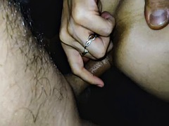 Wife asks to stop hard anal fuck - but no one listens to her