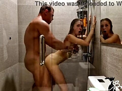 Screwed a buddy's girlfriend in the shower during his PlayStation session with Sandra Sex & Cail Brodnevski