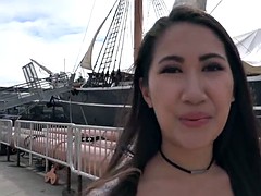 Amateur, Asiatique, Attrapée, Pov, Public