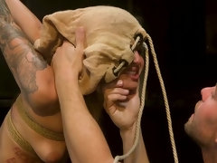 Anal Pig: Luna Lovely Abused in Rough Sex and Brutal Rope Bondage