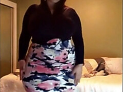 Pleasure-seeking BBW exciting solo video