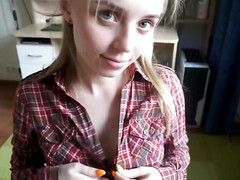 Adorable, Amateur, Rubia, Mamada, Polla, Hd, Adolescente