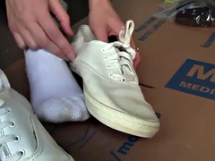 MissBrookexoxo nursing sneakers