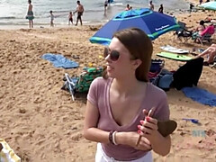 Leie, Strand, Fussjob, Hd, Im freien, Pov