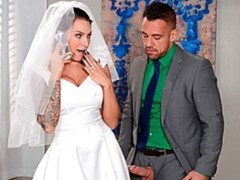 Anal sex before the wedding with a hot bride Juelz Ventura